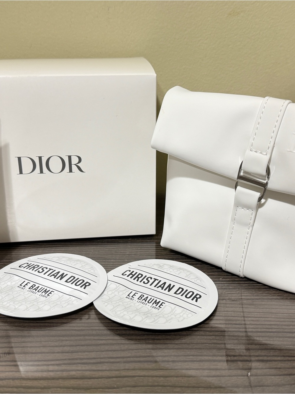 Dior cosmetic bag set